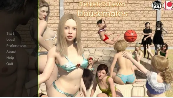 Derketo Lewd Housemates v.0.7 Game Full PC Last Version Download for Free